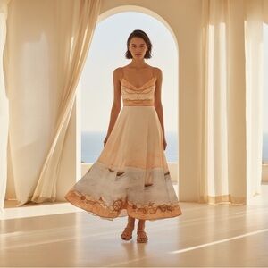 Zimmerman SCARBOROUGH PICNIC MIDI DRESS Size0